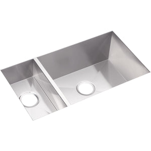 Elkay EFU321910 Avado Double Bowl Undermount Stainless Steel Sink