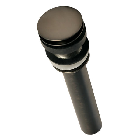 Native Trails DR130-ORB 1.5" Push to Seal Dome Drain in Oil Rubbed Bronze