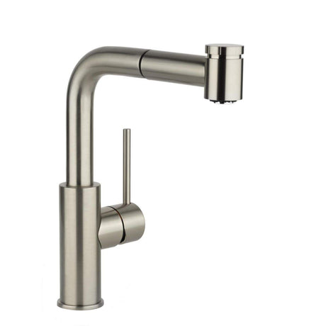 Elkay LKHA3042CR Elkay LKHA3042CR Harmony Single Hole Bar Faucet with Pull-out Spray and Lever Handle Chrome