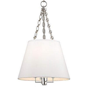 Hudson Valley Lighting 6415-PN Burdett - Four Light Pendant, Finish Color: Polished Nickel