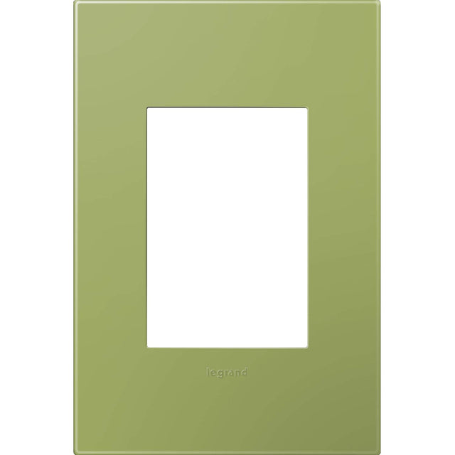 Legrand AWP1G3LG4 Legrand AWP1G3LG4 Adorne Lichen Green, 1-Gang + Wall Plate Lichen Green
