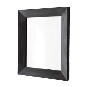 Native Trails Portola Concrete Rectangular Wall Mirror in Slate NSMR2622-S (22-inch Width x 26-inch Height x 2.5-inch Thickness) - Bathroom or Accent Mirror
