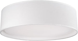Kuzco Lighting FM7916-WH Dalton - 26W LED Flush Mount-4.13 Inches Tall and 16 Inches Wide, Finish Color: White