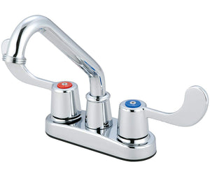Pioneer B-8190 BAR-4" TWO ADA WRIST BLADE HDL HI-TUBULAR-SPT-CP