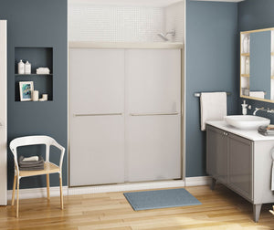 Kameleon Sliding Shower Door 55-59 x 71 in. 6 mm