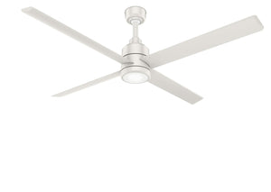 Hunter Trak Indoor / Outdoor Ceiling Fan with LED Light and Wall Control, 84