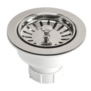 Native Trails DR320-PN 3.5" Basket Strainer in Polished Nickel
