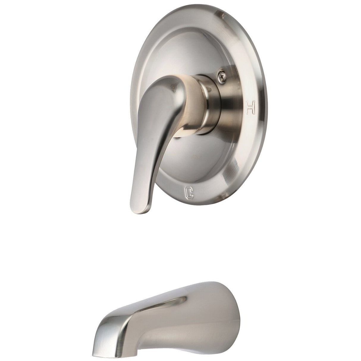 Pioneer P-2301T-BN Olympia P-2301T-BN Elite Single Handle Tub Trim Set in Brushed Nickel