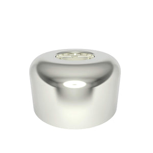 Brasstech 314/15 Flange High Box For 1-1/4In. O Polished Nickel