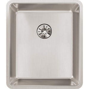 Elkay ETRU13168PD Elkay ETRU13168PD Lustertone Iconix Stainless Steel 16" x 18-1/2" x 8", Single Bowl Undermount Sink with Perfect Drain