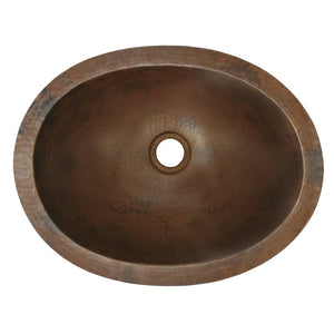 Native Trails CPS238 Baby Classic Mount Bathroom Sink, Antique Copper