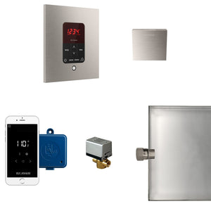 Mr. Steam, Brushed Nickel Msbutler1 Sq-bn Package, Size