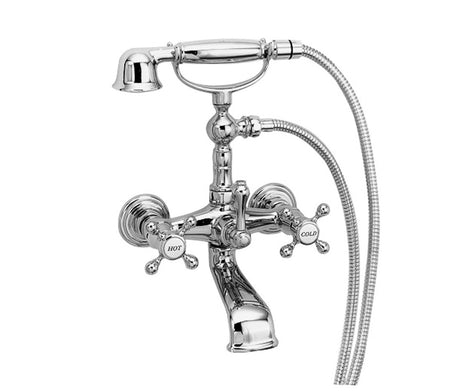 Newport Brass 934/26 Newport Brass 934/26 Chesterfield Exposed Tub & Hand Shower Set - Wall Mount Polished Chrome