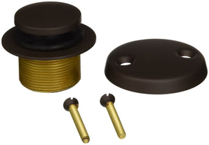 Brasstech 274/10B Two-Hole Toe-Activated Drain Kit, Oil Rubbed Bronze