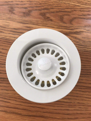 Elkay LKS35GW Elkay LKS35GWSTANDARD POLYMER STRAINER GLACIER WHITE