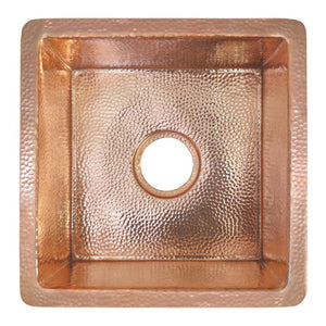 Native Trails CPS434 Catina Mount Bar/Prep Sink, Polished Copper