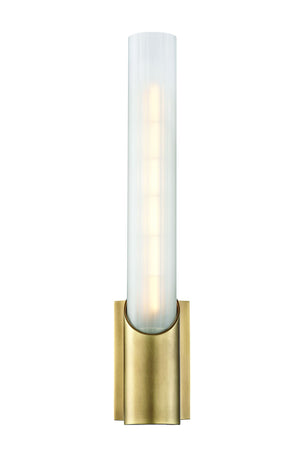 Hudson Valley 2141-AGB Hudson Valley 2141-AGB 1 Light Led Wall Sconce Aged Brass