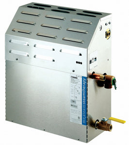 Mr. Steam MSSUPER3EC1X eTempo Super-3e 15 Kw 240v 1ph Steambbath Generator Only with Express Steam, Aluminum