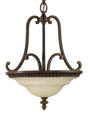 Sea Gull Lighting F2223-2WAL Feiss 2 Bulb Walnut Chandelier