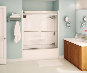 Kameleon SC Sliding Tub Door 51-55 x 57 in. 6 mm