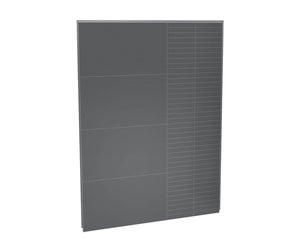 MAAX 103422-306-515 Utile 60 in. Composite Direct-to-Stud Back Wall in Erosion Charcoal