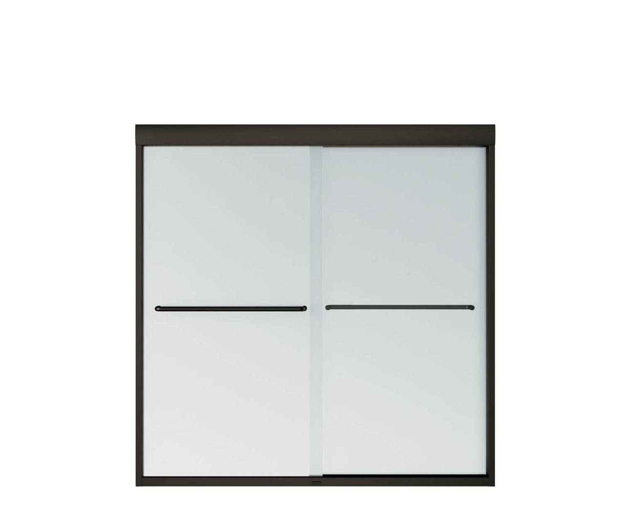 Aura Sliding Tub Door 55-59 x 57 in. 6 mm