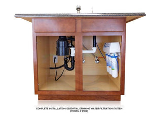 Environmental Water Systems DWS Essential Series Advanced Under Counter Drinking Water Filtration Offering True Protection From Toxic Contaminants, Environmental Water Systems, Environmental 