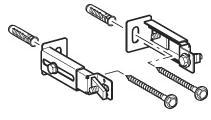 Geberit 111.867.00.1 Frame to Wall Anchoring Where Foot Installations into Floor