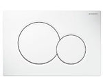 Geberit 115.770.11.5 Sigma01 Dual Flush Actuator Plate Plastic Alpine White, Geberit, Bath, Geberit, PoshPrime, Toilets - Actuators - POSHHAUS