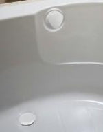 Geberit 150.156.DY.1 BWO Bath Waste and Overflow - White, Geberit, Geberit - POSHHAUS
