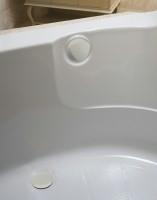Geberit 150.156.FF.1 BWO Bath Waste and Overflow - Biscuit