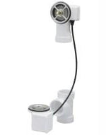Geberit 151.503.00.1 D52 17" PVC TurnControl Bath Waste and Overflow, Geberit, Geberit - POSHHAUS