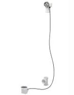Geberit 151.520.00.1 D52 59" PVC Remote TurnControl Bath Waste and Overflow, Geberit, Geberit - POSHHAUS