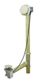 Geberit 151.531.21.1 D52 27" Polypropylene Euro TurnControl Bath Waste and Overflow - Chrome, Geberit, Bath, bathroom, Geberit - POSHHAUS