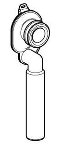 Geberit 152.984.00.1 PE Syphon Trap w/ Vertical Outlet and Seal