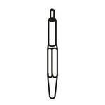 Geberit 241.789.21.1 BWO TurnControl ADA Handle - Polished Chrome, Geberit, Geberit - POSHHAUS