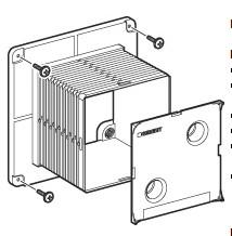 Geberit 241.930.00.1 Mud Guard Protection Housing and Extension for Wall-Hung Urinal Carrier