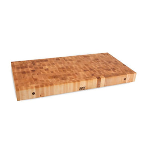 John Boos CCB4824 Block Classic Collection Maple Wood End Grain Chopping Block, 48 Inches x 24 4 48X24X4 MPL-END GR-NON REV-NO GRIPS