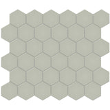 SOHO SOFT SAGE MATTE GLAZED PORCELAIN HEXAGON MOSAIC 2" Case  ( 10 EACH )