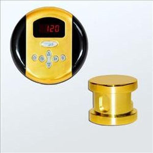 SteamSpa Oasis Control Kit in Polished Gold OAPKGO
