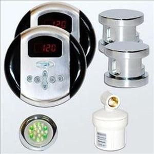 SteamSpa Royal Control Kit in Chrome RYPKCH2