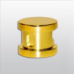 SteamSpa Steamhead with Aromatherapy Reservoir in Polished Gold G-SHGOLD