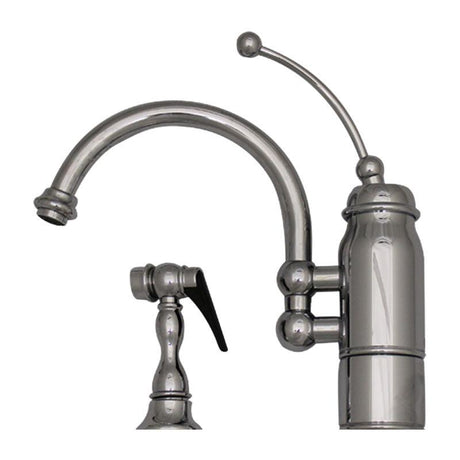 Whitehaus 3-3170-C New Horizon single handle faucet - Polished Chrome, Whitehaus, Whitehaus - POSHHAUS