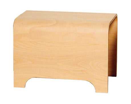 Whitehaus AEB55N Aeri freestanding wood stool - Natural (Birchwood), Whitehaus, Whitehaus - POSHHAUS