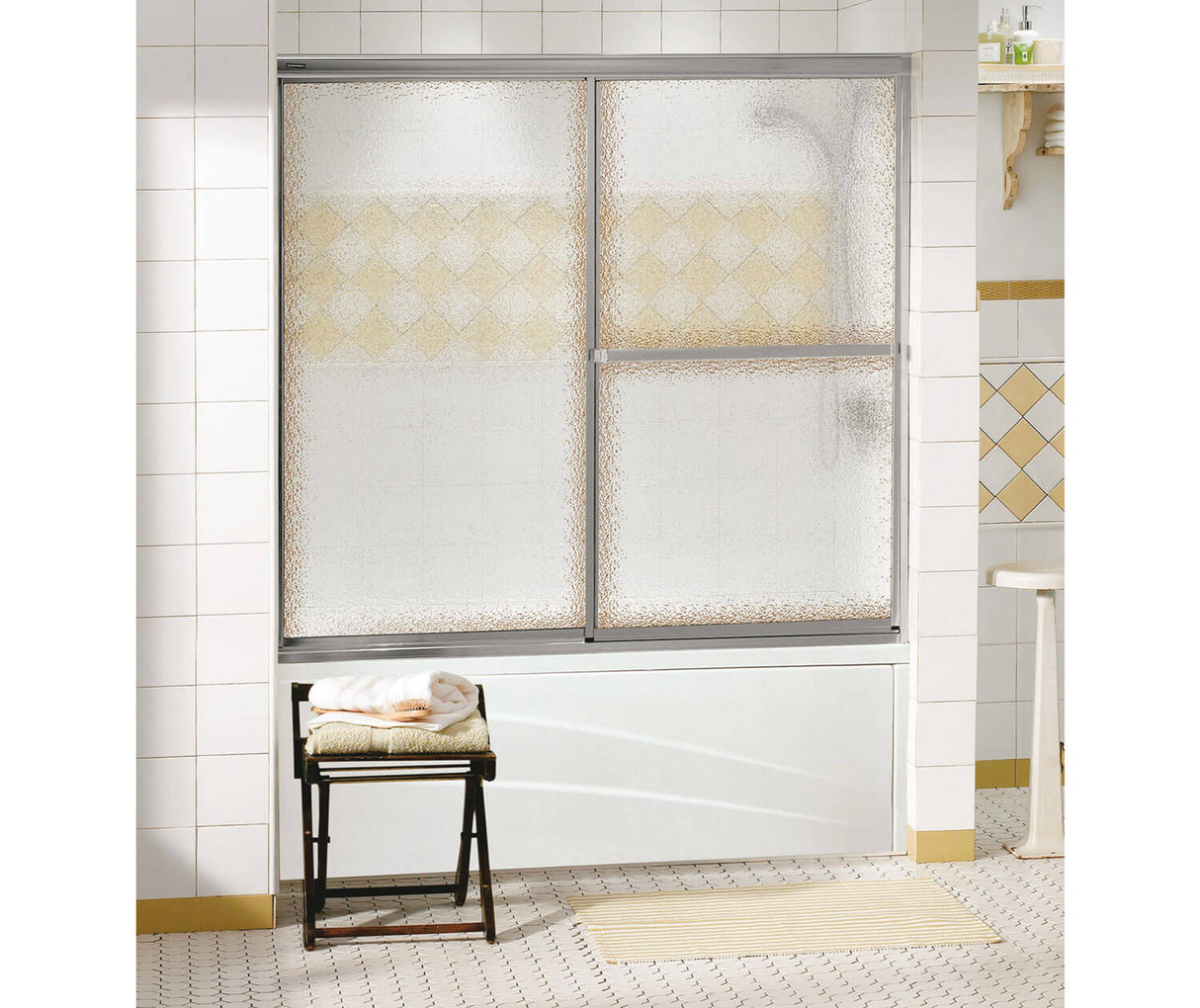 Decor Plus Sliding Tub Door 57 ½-59 ½ x 56 in.