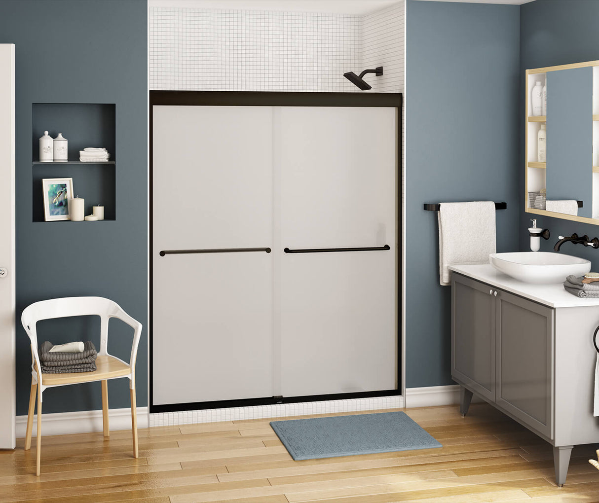 Kameleon SC Sliding Shower Door 51-55 x 71 in. 6 mm