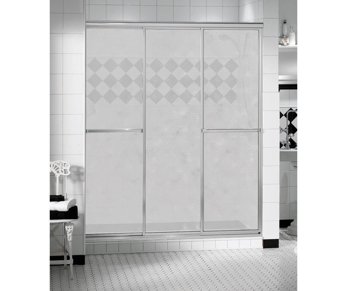 Triple Plus Sliding Shower Door 46-48 x 69 in.