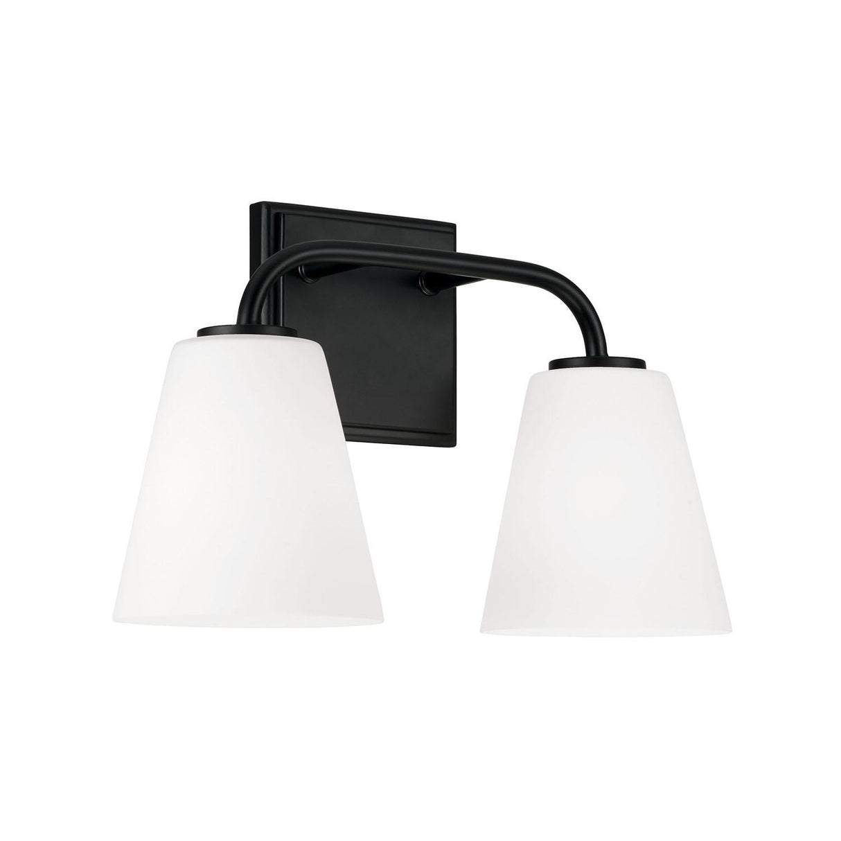 Capital Lighting 149421MB-543 Brody 2 Light Vanity Matte Black