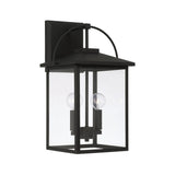 Capital Lighting 948021BK Bryson 2 Light Outdoor Wall Lantern Black