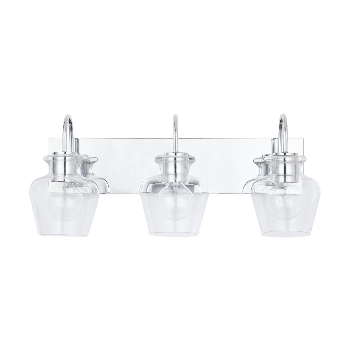 Capital Lighting 138131CH-490 Danes 3 Light Vanity Chrome